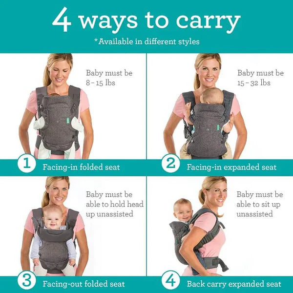 Infantino FLIP™ 4-IN-1 CONVERTIBLE CARRIER