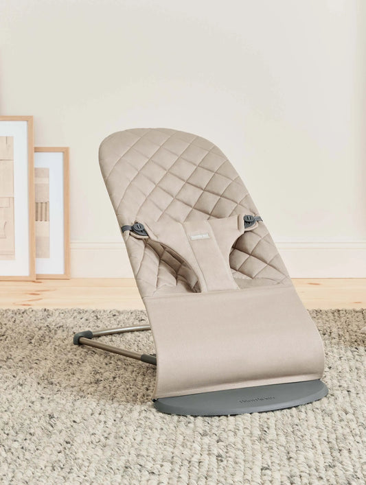 Babybjorn - Bouncer Bliss Wov. - Sand Gray