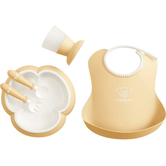 Babybjorn - Baby Feeding Set - Powder Yellow