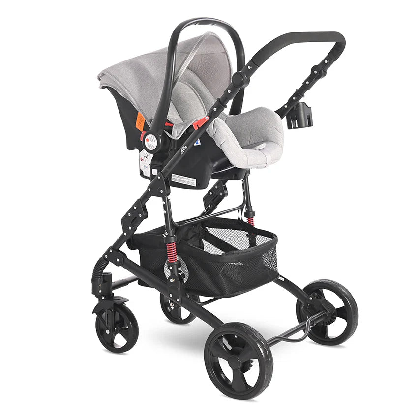 Baby Stroller ALBA CLASSIC SET GREY