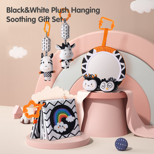 Tumama Kids - Mirror Set - Black&White - 4pcs - Newborn