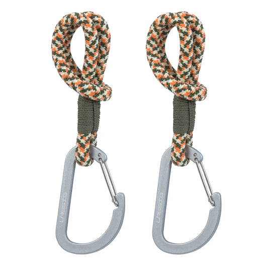 Lassig - Stroller Hooks Mix - 2pcs - Cord