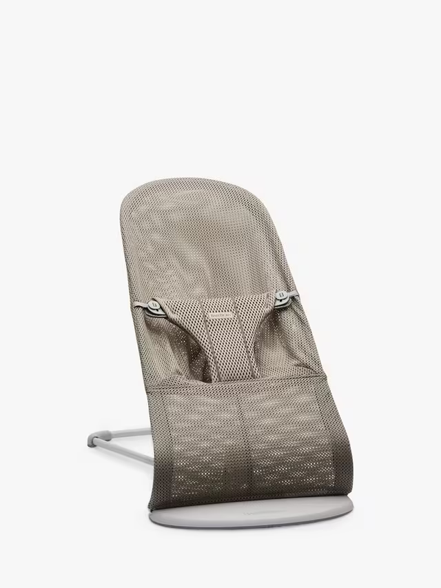BABYBJORN BOUNCER BLISS MESH - GREY BEIGE