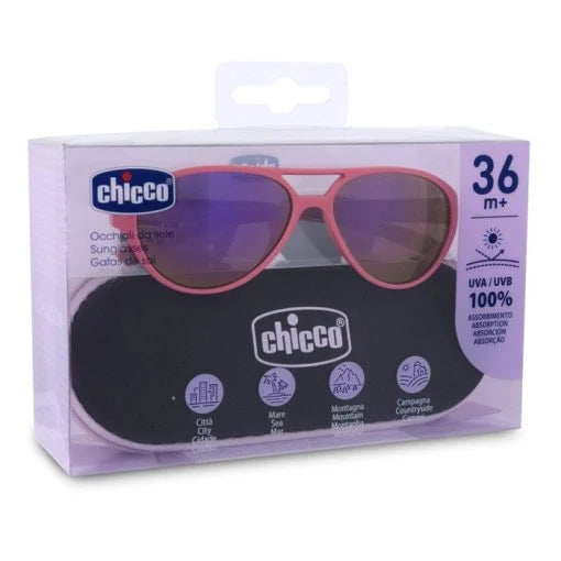 Chicco SUNGLASSES 36M+ PINK MIRROR LENSES