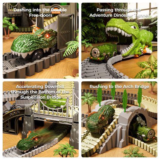 Tumama Kids - Dinosaur Rail Track