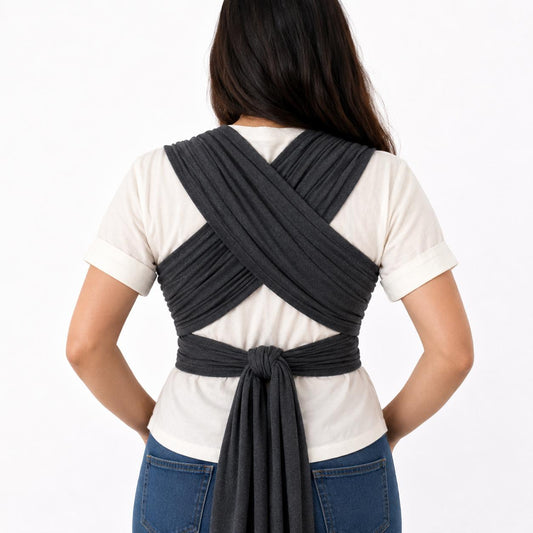 MyHokeyPokey baby wrap Charcoal