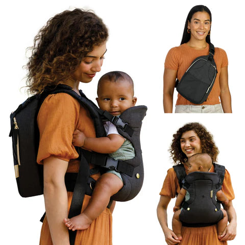 Infantino - Flip 4-in-1 Convertible Carrier & Crossbody Diaper Bag Set