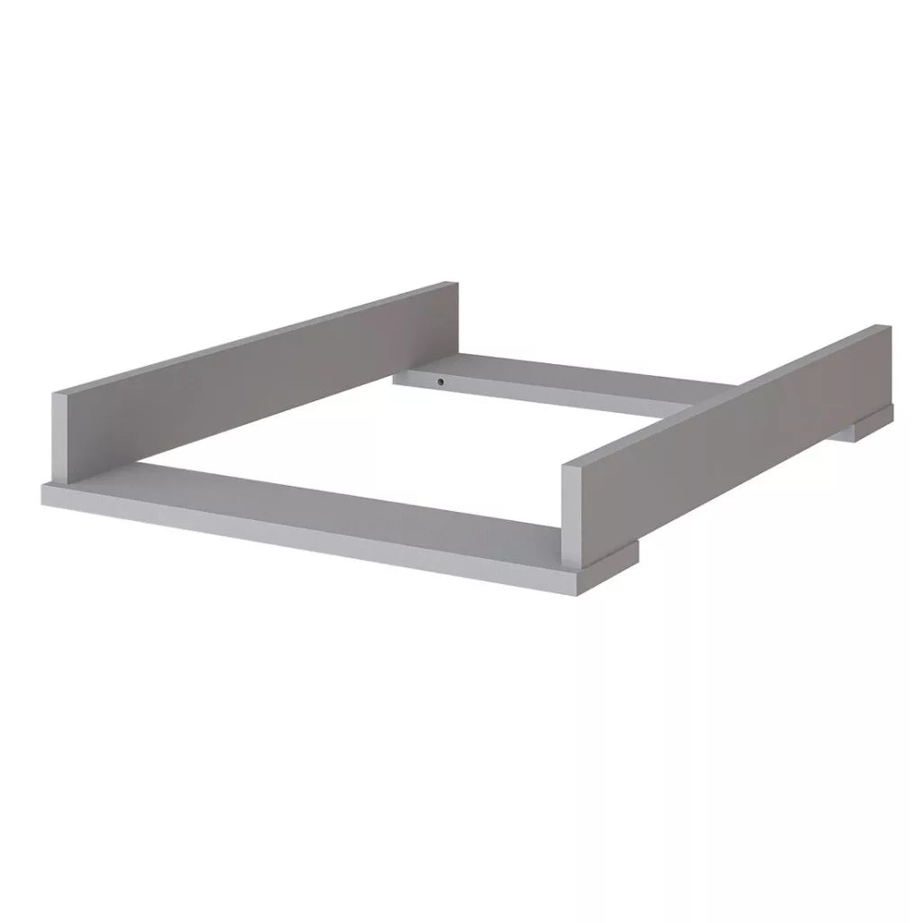 Faktum - Flip baby Dresser With Changing Table Option - 3 Drawer Nursery Chest - Grey