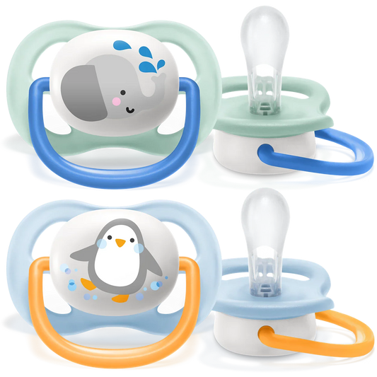 AVENT ULTRA AIR SOOTHERS MIX ANIMALS- 0-6M