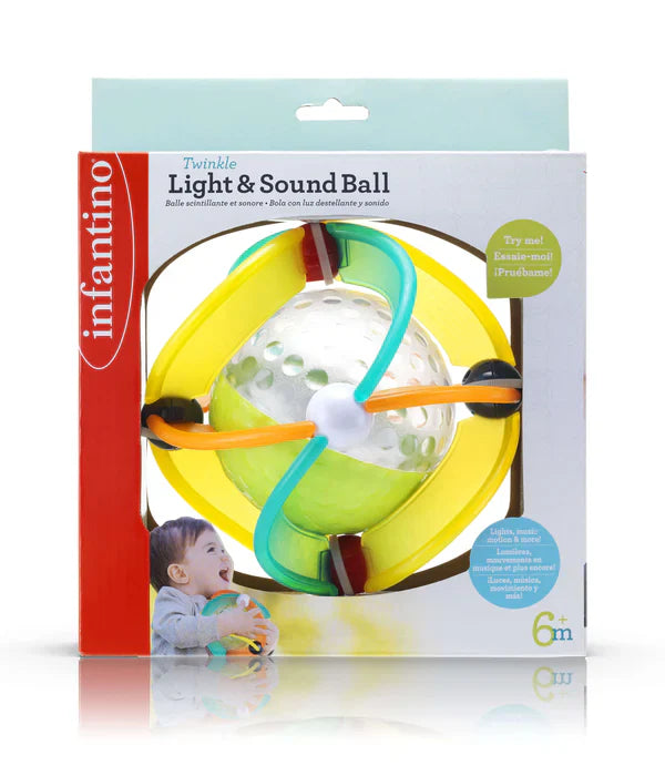 Infantino TWINKLE LIGHT & SOUND BALL™