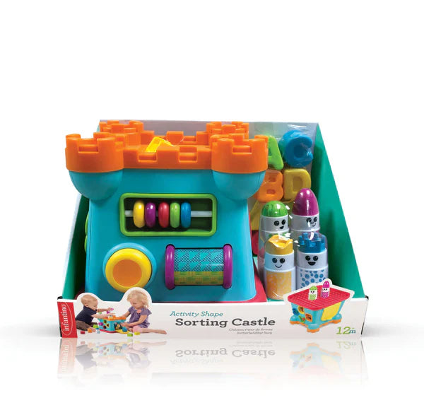 Infantino ACTIVITY SHAPE SORTING CASTLE
