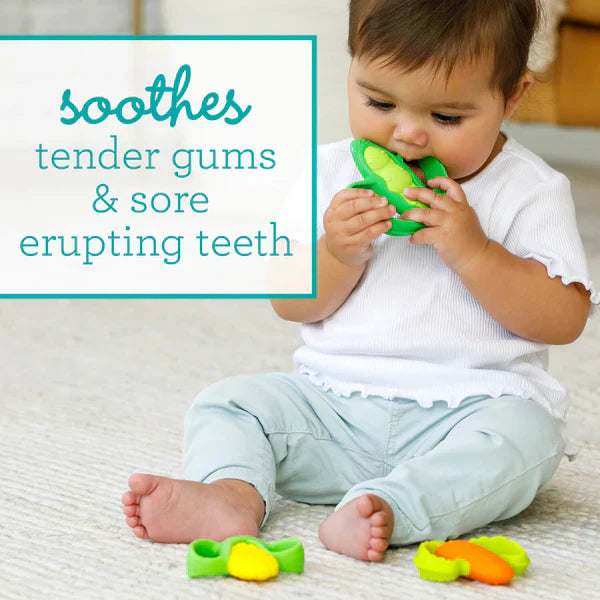 Infantino LIL' NIBBLES SILICONE TEETHER™