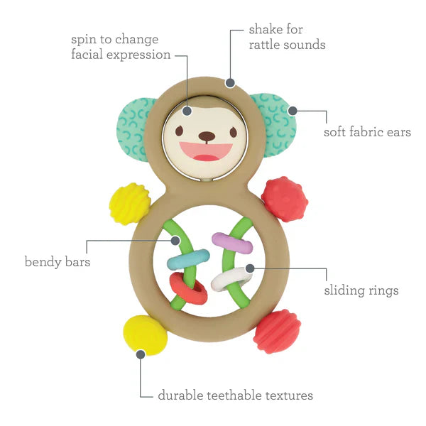 Infantino Busy Lil' Sensory Rattle™