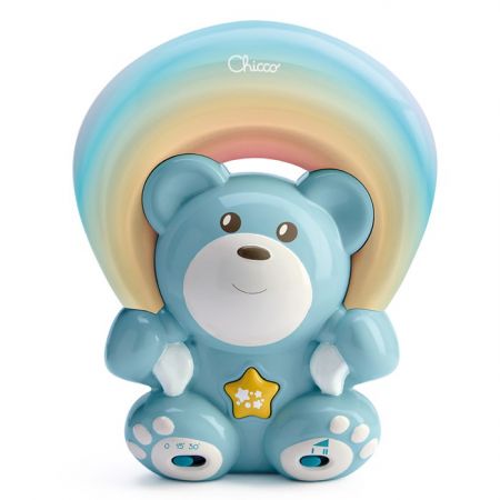 Chicco T- RAINBOW BEAR LIGHT BLUE