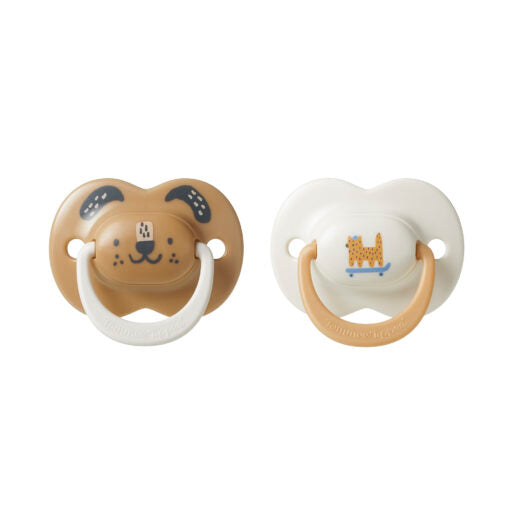 Tommee Tippee - Ultra Fit Silicone Soother - (18-36m) - 2pack - Boy Deco - NEW!!