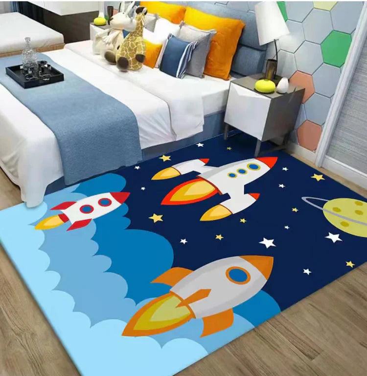 Baby Cashmere Rug 120x160 Space Kids Play Mat