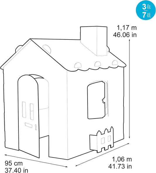 Feber - Cartoon House - Multicolor