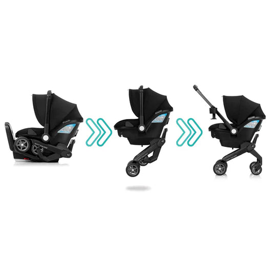 EVENFLO SHYFT DUALRIDE CARSEAT + STROLLER BEAUFORT BLACK
