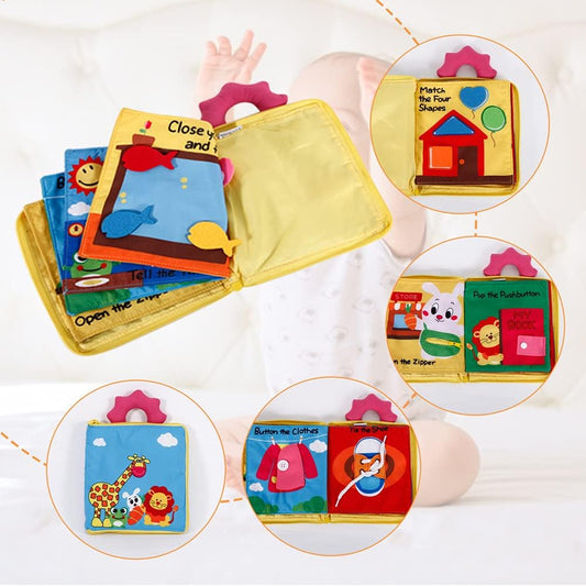 Tumama Kids - Baby Cloth Busy Book - Educational Book