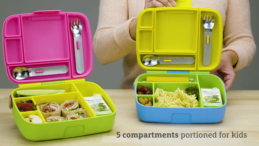 Munchkin - Bento Toddler - Lunch Box - Pink