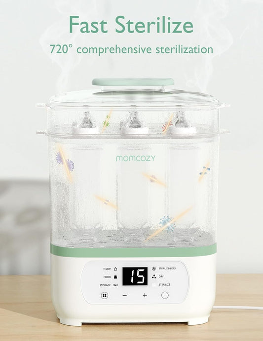 Momcozy - Bottle 8in1 Steriliser And Dryer -