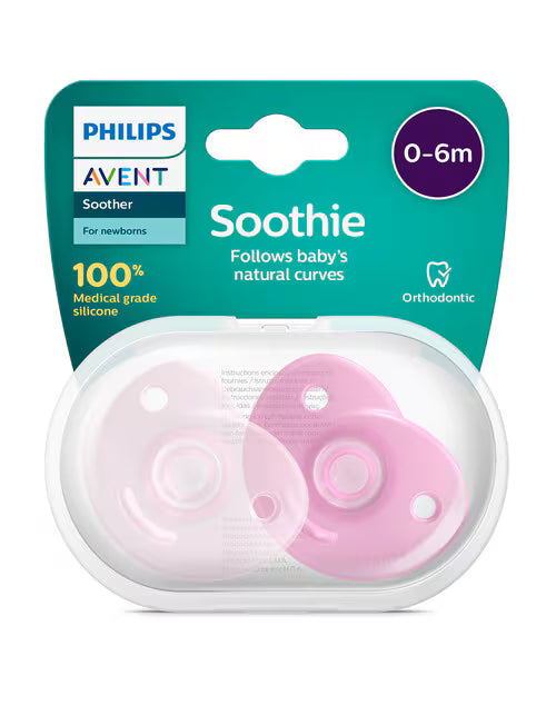 AVENT 2 CURVED SOOTHIE MIX 0-6M+