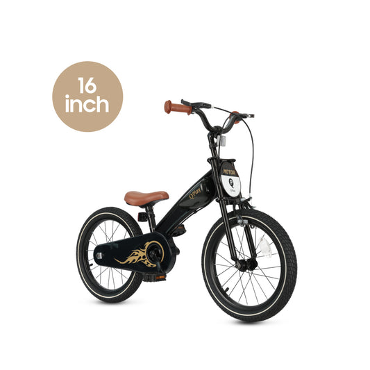 Q Play - Mototr Air Wheels 16" - 3in1 Motivation Concept - Black