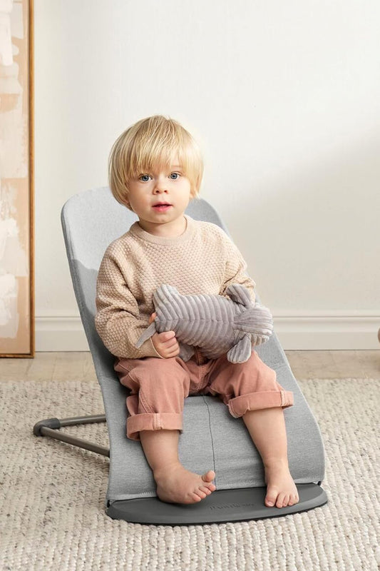 Babybjorn - Bouncer Bliss Woven - Grey Melange
