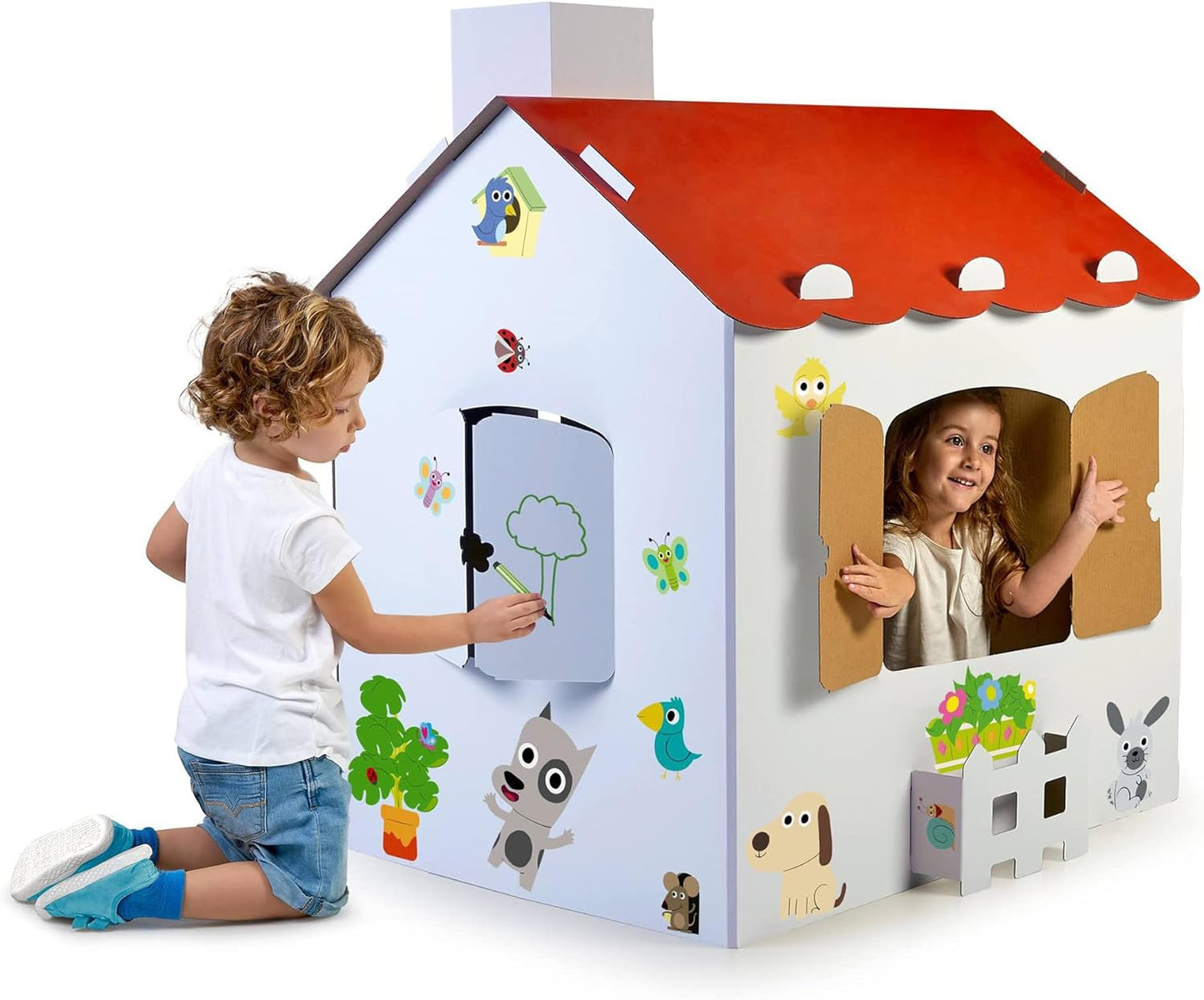 Feber - Cartoon House - Multicolor