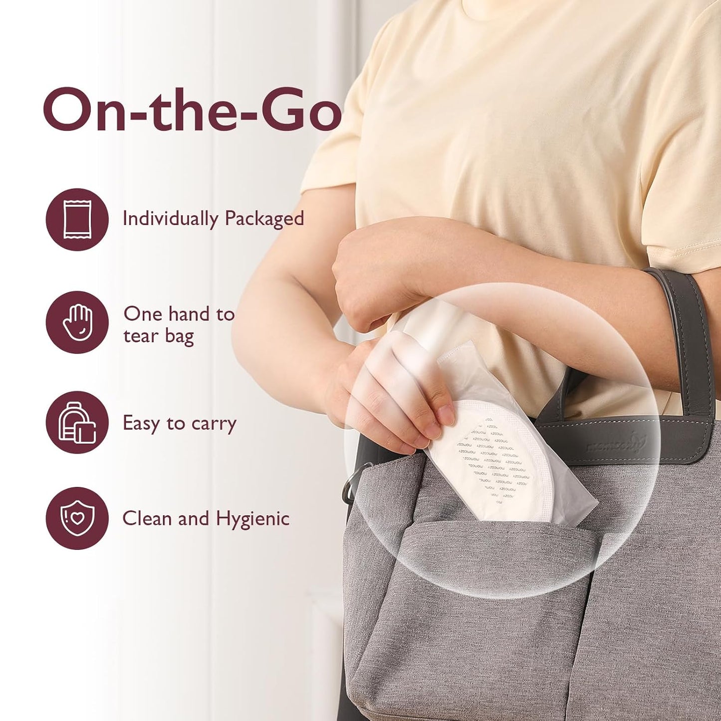 Momcozy - Ultra Thin Pads - Disposable Nursing