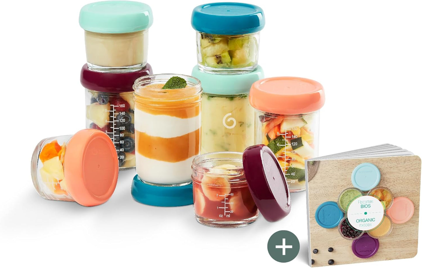 BabyMoov - Glass Babyblos Multi-Set (x8)