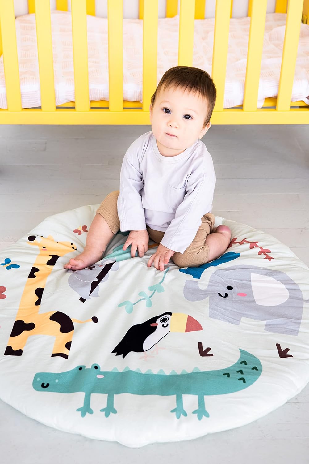 Pearhead - Plush Play Mat - Animals