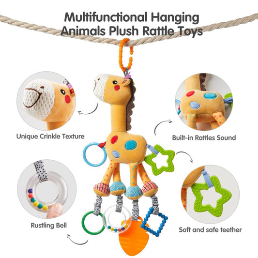 Tumama Kids - Giraffe Hanging Rattle - Pro