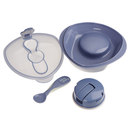 Vital Baby Nourish power' suction bowl - natural grape