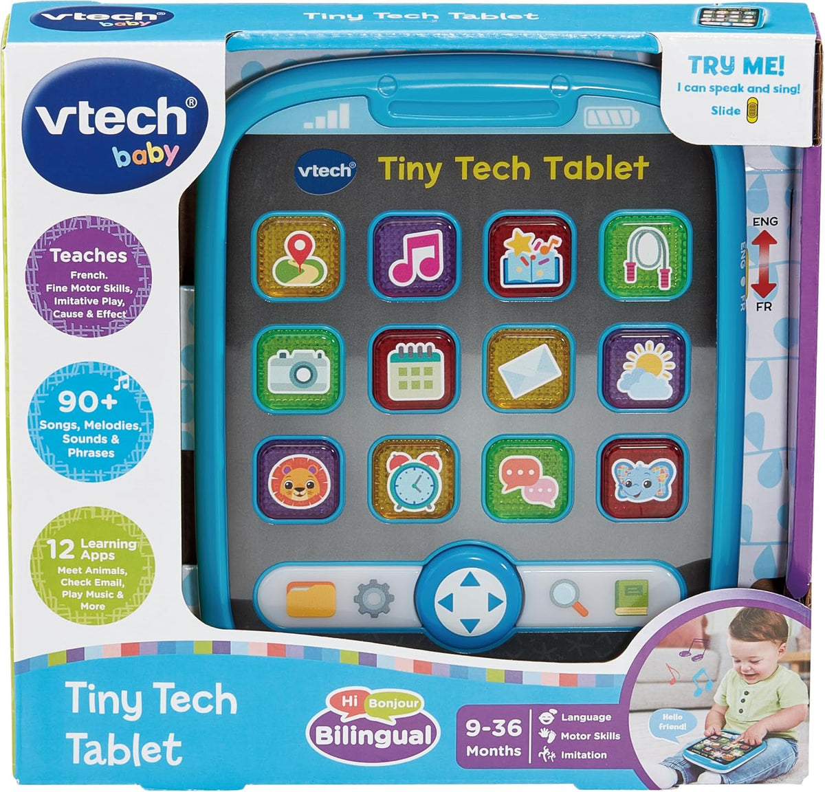 Vtech - Tiny Tech Tablet - ( Bilingual)