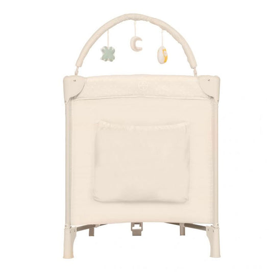 Asalvo - Travel Cot Complet Duo - Baby Owl - Light Beige