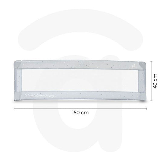 Asalvo - Bed Rail 150cm - Stars Grey
