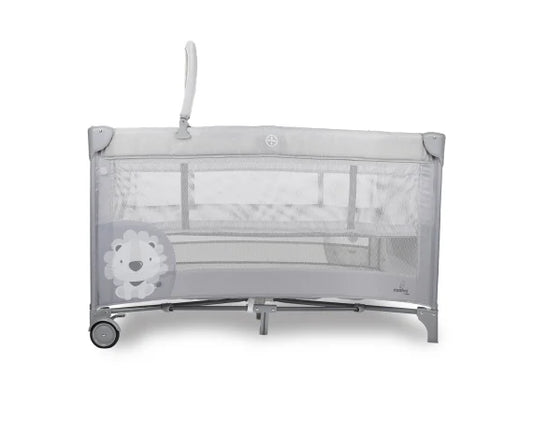 Asalvo - Travel Cot Complet Duo - Baby Lion Grey