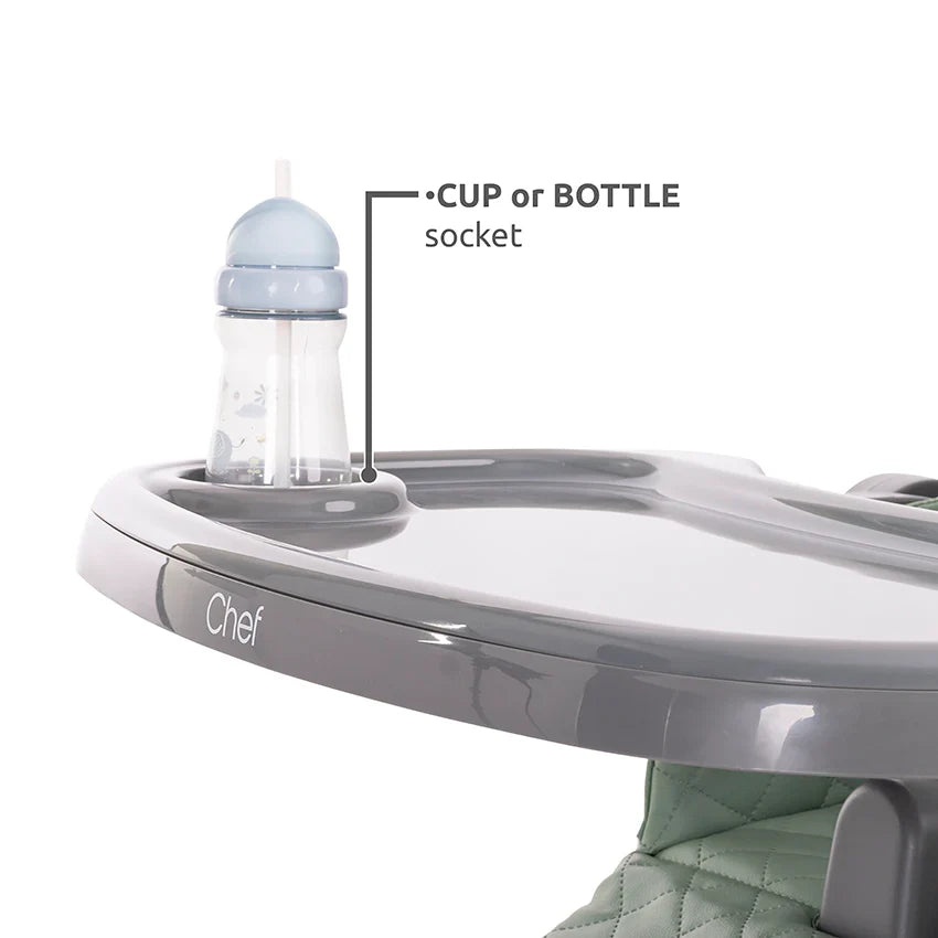 Baby high chair CHEF 3in1 Green