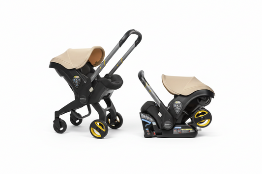 Doona I Infant - Car Seat Stroller Sahara Sand + (Free Miila Stroller)