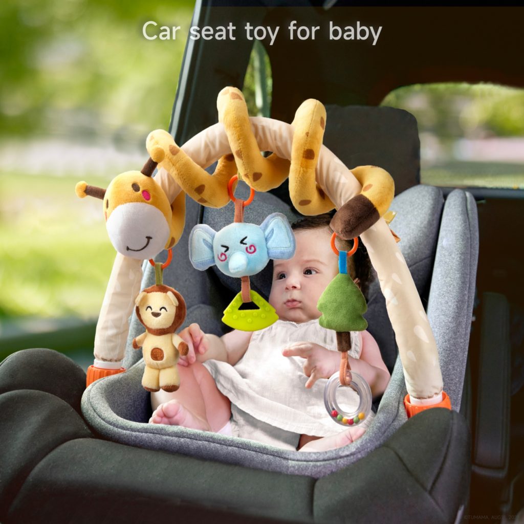 Tumama Kids - Giraffe Baby Arch Toy & Spiral - 2in1
