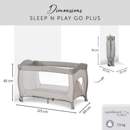 Hauck Sleep N Play GO Plus - Beige