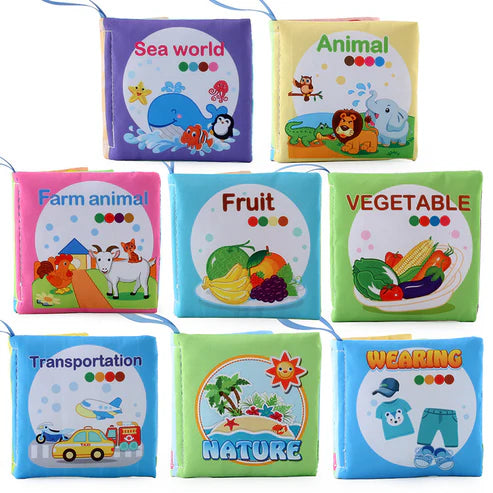 Tumama Kids - Colorful Learning Book - Cloth Book - Animal