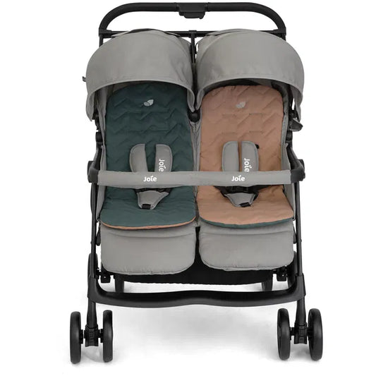 Joie - Aire Twin Stroller - Pebble