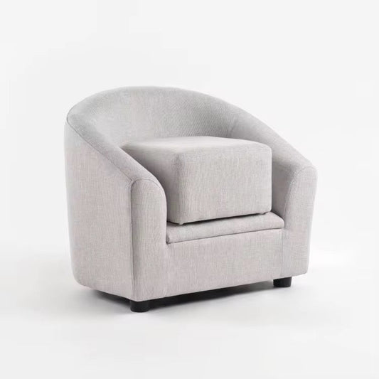 Miila Kids Grey Sofa With Footstool, Child-Sized Comfort