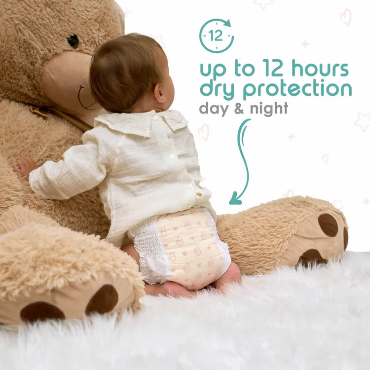 Pureborn - Organic Bamboo Diapers - Size 6