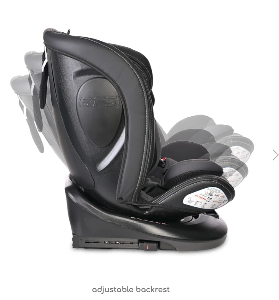 Lorelli - Car Seat - Aviator - Isofix i-size - 360 Rotation - Black Jasper