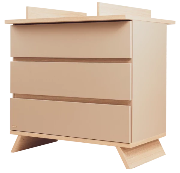 Faktum - Sienna 3-Drawer Nursery Dresser - Cappucino
