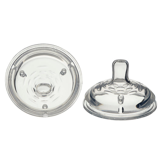 Vital Baby Nurture breast like teats medium flow 2pk