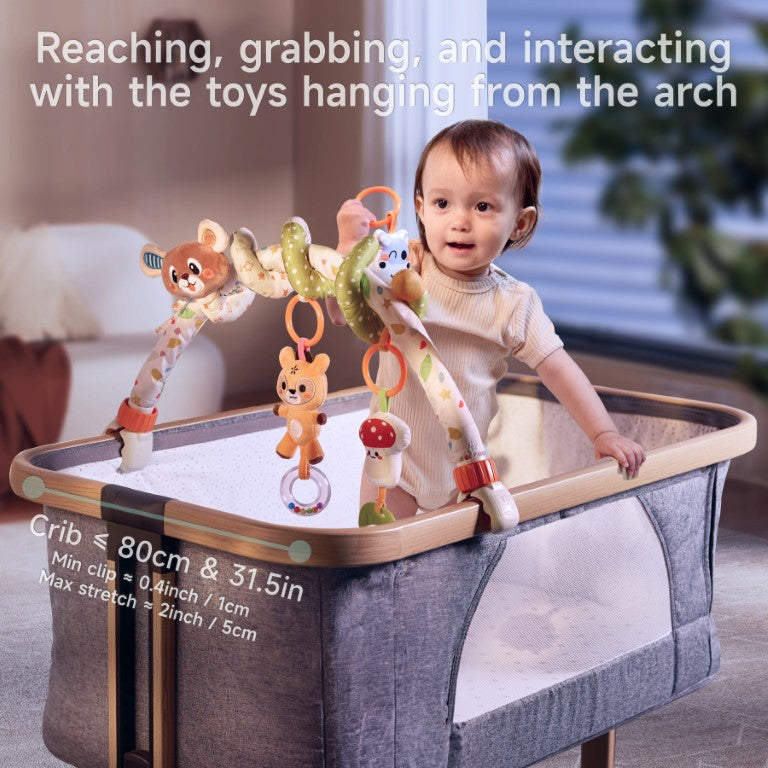Tumama Kids - Bear Baby 2in1 - Arch Toy & Spiral Toy